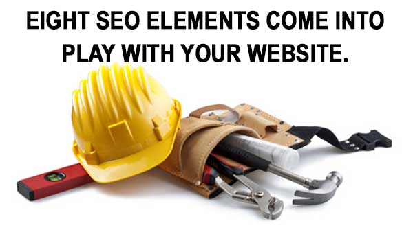 Eight SEO elements come into play.