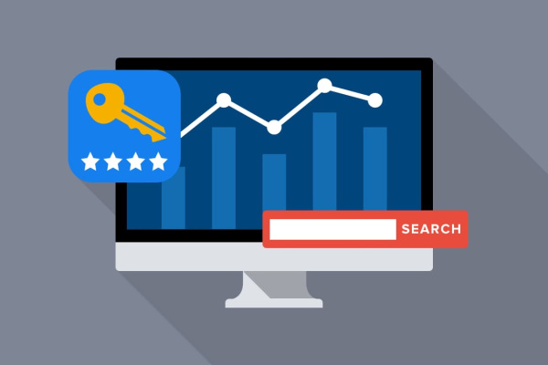 isullustration showing how keywords and the website content are important.