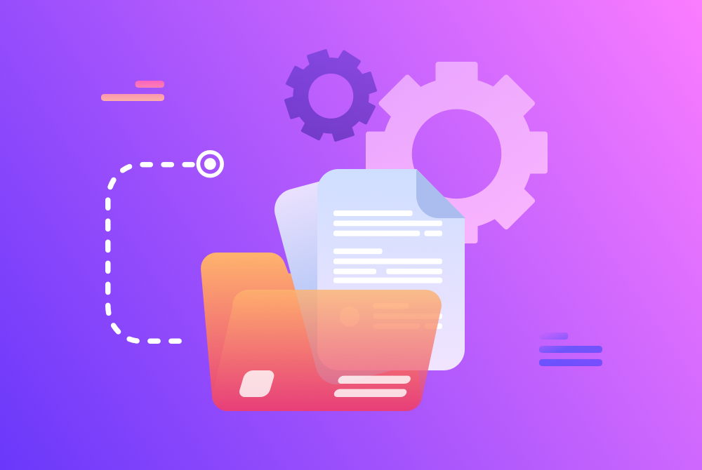 File database illustration